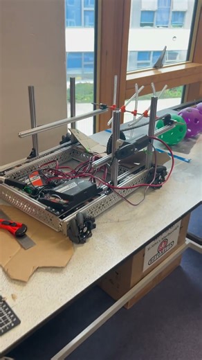 Upgraded version of our robot! 🥳🥶. #robot #firsttechchallenge