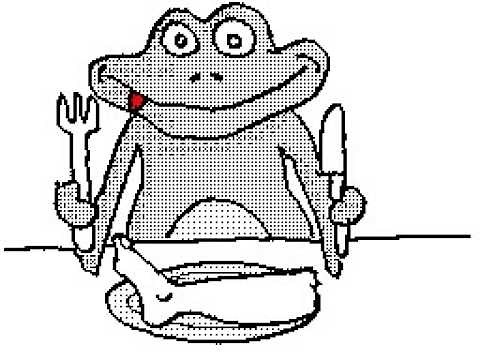 The civilized frog / Flipnote Hatena