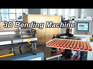 BOBO 3D Pipe Bending Machine | Fully Automatic Multi-Axis Tube Bending in Seconds!