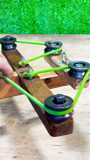 Simple idea #easytools #mydiystyle # Craft Rubber Band # New knot # Unique design # For Crossbow