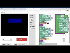 Blocky Games Turtle Level 10 FLAG Ukraine