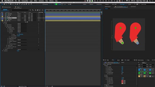 【无字幕】AE骨骼插件 Limber - Customizing tutorial