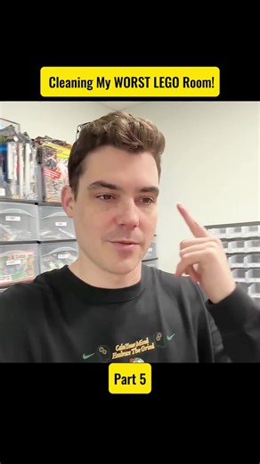 Cleaning My WORST LEGO Room! #lego #collection #cleaning #room