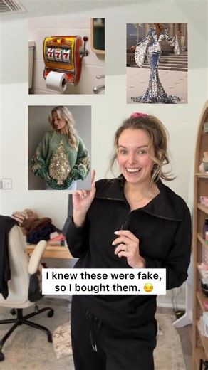 maggie mcgaugh on Instagram: "I knew these were fake, but I bought them anyways. Wait until the last one. 💀"