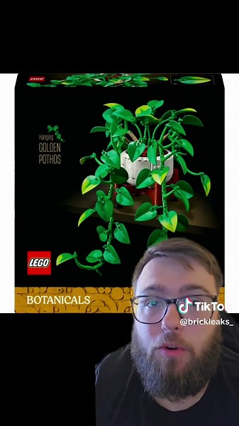 We have another HUGE LEGO LEAK! This is the Hanging Golden Pothos! This lego botanicals set will be $60 Will you be getting this? #lego #botanicals #legobotanicals #legoleaks #legotok