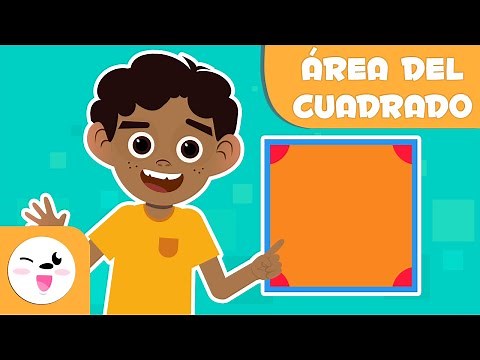 El área del cuadrado - Matemáticas para niños