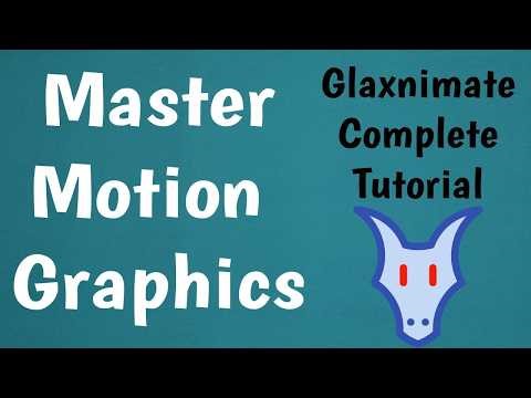 Master Motion Graphics with Glaxnimate Complete Tutorial for beginners #animation #motiongraphics