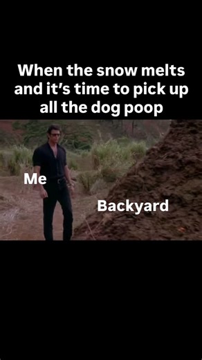 Michael Lobato | The free life of the snow cover becomes a harsh reality. . All jokes aside picking up after our dogs every single time they poop is one... | Instagram