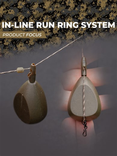 Carp can't deal with this system! The Evolve In-Line Run Ring System is a revolutionary set-up where a standard in-line weight/lead is transformed to free running after a fish is hooked. No need to drop your weight/lead - better for the fish, better for the environemnt, better for your pocket! #carp#carpfishing#fishing#evolvetackle#innovativefishingtricks #carpangling #carptackle #fishingtackle #innovation #evolve #evolvetackle #carpanglinguk @evolvetackle