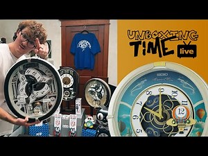 Unveiling TWO New Seiko Clocks 🤩😱 | Seiko QXM615BRH & QXM616SRH | Unboxing Time: LIVE! （開梱時間: ライブ!）