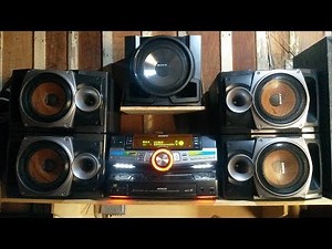 Sony Fst Zux9 falando sobre a potencia e qualidade e as funções dele