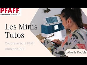 Faire un point droit à l'aiguille double