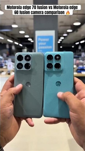 Motorola edge 70 fusion vs edge 60 fusion #smartphone #iphone #motorola