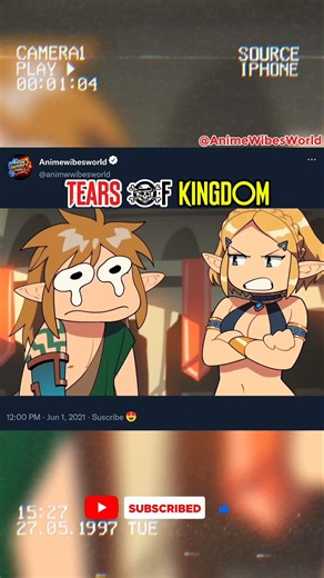 Tears Of Kingdom 4K Animation 😍 #viral #animation