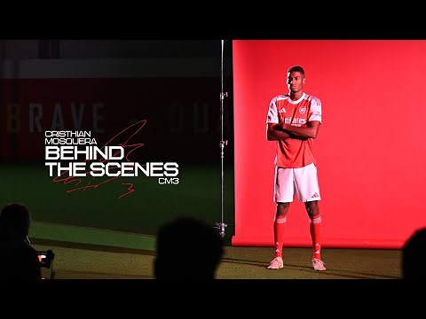 BEHIND THE SCENES | Cristhian Mosquera's first day at The Arsenal 🇪🇸