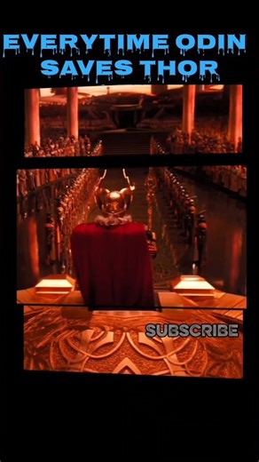 Odin saves thor #everytime odin saves thor