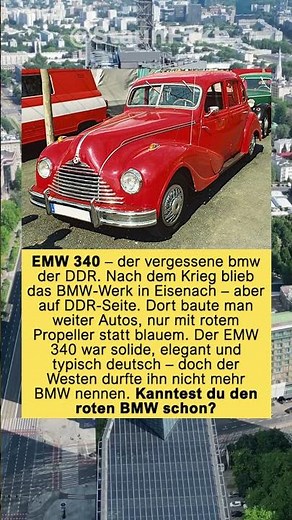 EMW 340 – der rote bmw der ddr