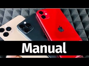 iPhone 11, iPhone 11 Pro, iPhone 11 Pro Max Manual guide for beginners