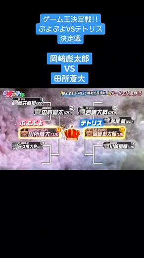ぷよぷよVSテトリス決勝戦のハイライト