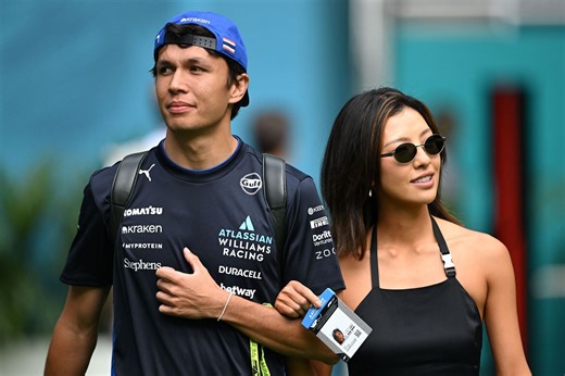 F1 star Alex Albon’s girlfriend Lily Muni He flaunts luxury bag during the LPGA Tour break