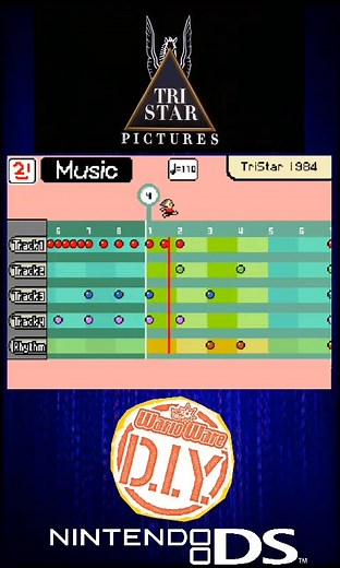 TriStar Pictures Logo Theme from 1984 in WarioWare DIY