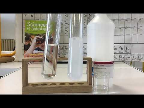 Le test du dioxyde de carbone.