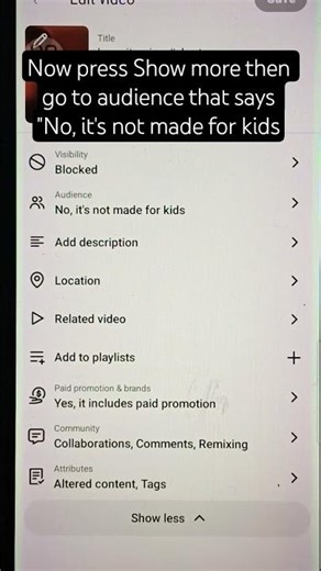 How to fix a Blocked 🚫 visibility on YouTube (tutorial)