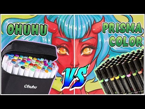 Ohuhu Markers Vs Prismacolor Markers - Marker Review