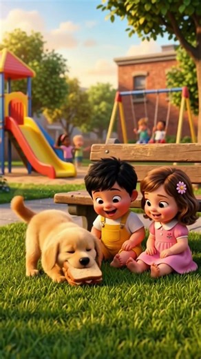The Puppy Got Lost in the Rain | Heartwarming Kids Story