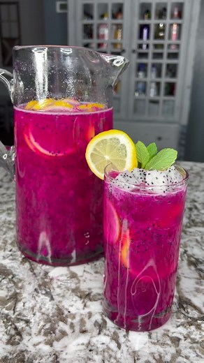DragonBerry Lemonade Party Punch Recipe