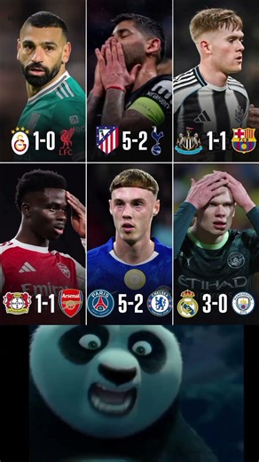All six Premier League clubs failed to win their first leg ties! 😲