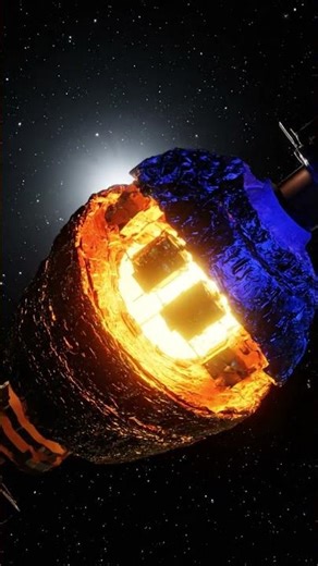 Why Are Satellites Wrapped in Gold? 🛰️✨ #shorts