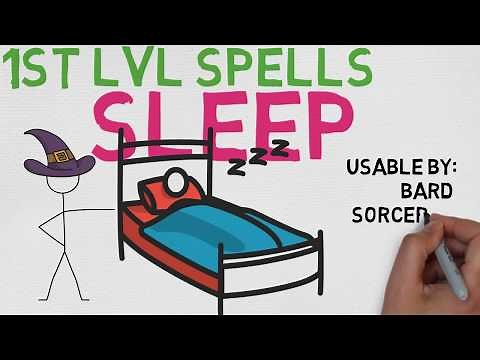 1st Level Spell #66: Sleep (5E)
