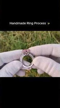Handmade Ring Making Process 💎 Luxury Jewelry #Shorts