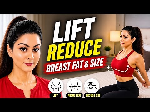 1 Min Exercise FOR Breast Fat & Toning | Easy Home Routine