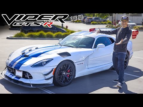 TAKING THE KEYS TO THE ULTRA RARE 2017 DODGE VIPER GTS-R! *SPECIAL EDITION ACR*