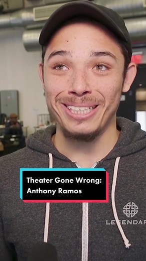 Anthony Ramos was in a bit of a hairy situation during this performance of Hamilton! #AnthonyRamos #Hamilton #HamiltonMusical #TheaterMania #InTheHeights