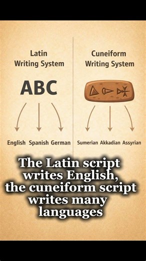 Cuneiform wasn't a Language