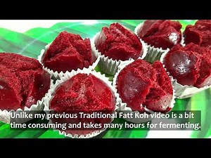 Simple easy and fast way of Fatt Koh (Red Yeast Rice Steaming Muffin) / 简单、轻松、快速的制作发糕 （红曲米酵母发糕）