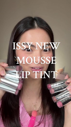 Issy New Mousse Lip Tint: Complete Swatches Comparison
