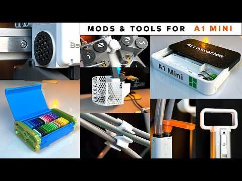 Enhance your Bambu Lab A1 with these mods & tools #3dprinting
