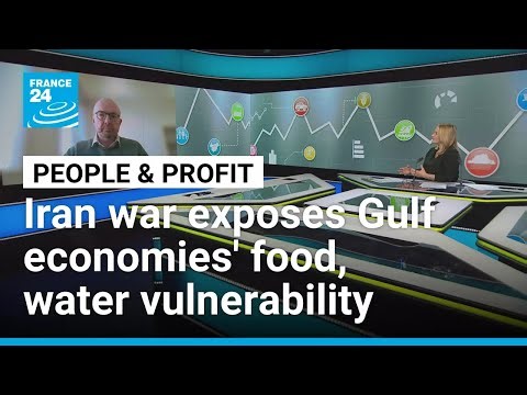 Iran war exposes Gulf economies' food, water vulnerability • FRANCE 24 English