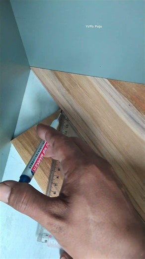 A simple way to measure the angle of wood #woodworking #tipsntricks #woodwork #diy