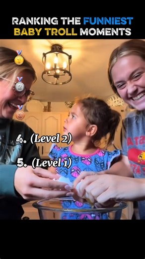 Ranking the funniest baby troll moments #shorts #ranking