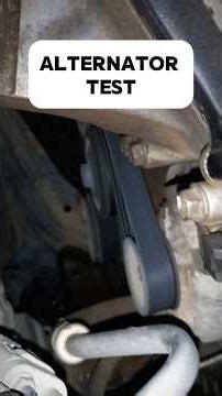 ALTERNATOR QUICK AND EASY TEST |Bad Vs Good Alternator Test #alternator #automobile