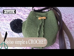 Simple and pretty bag to CROCHET