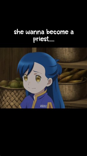 she wants to become a priest..... #anime #animeedit #shorts