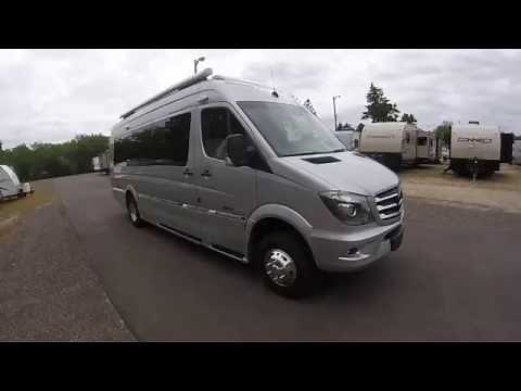 Roadtrek with under mount Pro air AC