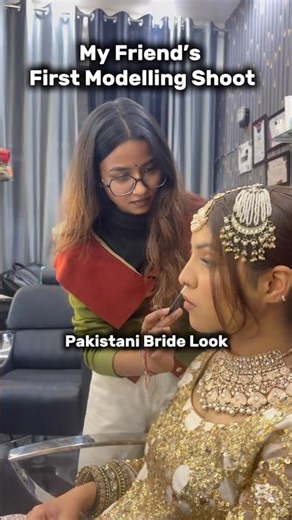 My Friend’s First Modelling Shoot😱💕#shorts