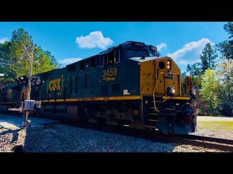 Railfanning Augusta, GA | CSX Reroute Intermodal X026 & More Rail Action – 3/7/2026